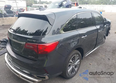 2019 Acura Mdx Tech Pkg from USA, damaged, VIN 5J8YD4H50KL020217